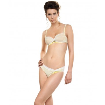 Lejaby Anatolia Halbschalen BH ohne Schaumstoffeinlage lillienweiß