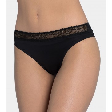 Sloggi Wow! Lace Slip schwarz