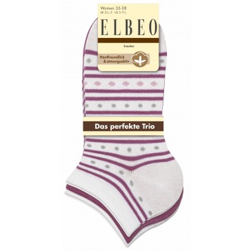 Elbeo Sneaker Cotton / 3er Pack Women