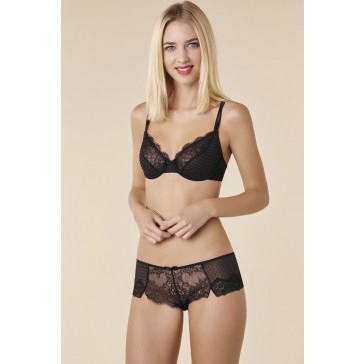 Passionata Belle de Jour Mittelträger BH schwarz