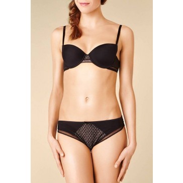 Passionata All U Need T-Shirt BH schwarz