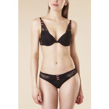 Passionata Crush On You Push UP BH schwarz