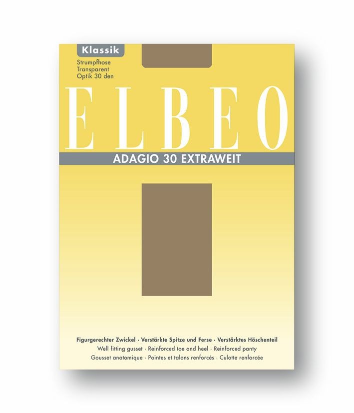 ELBEO Strumpfhose Adagio Extraweit 3er Pack