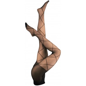 Elbeo Strumpfhose Glamorous Net schwarz