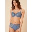 Simone Perele Promesse Taillen-Slip platinblau