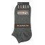 Elbeo Sneaker Men Cotton / 3er Pack grau melange